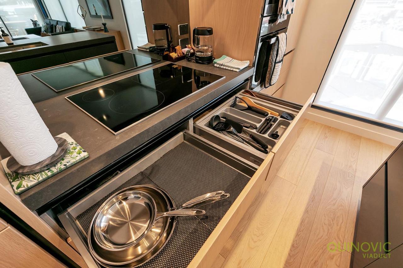Qv Brand New Luxury Apt With Tandem Carpark - 975 Окленд Экстерьер фото